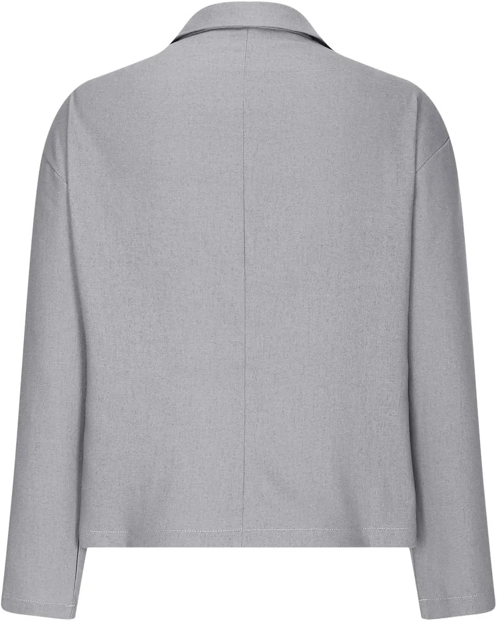 HGps8w Cotton Linen Blazer for Women 3/4 Sleeve Lightweight Breathable Casual One Button Suit Jacket