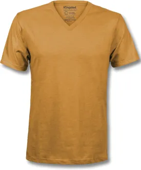 Kingsted V-Neck T-Shirts for Men - Royally Comfortable - Super Soft Premium Fabric - Well-Crafted Classic Fit - Bundle & Save