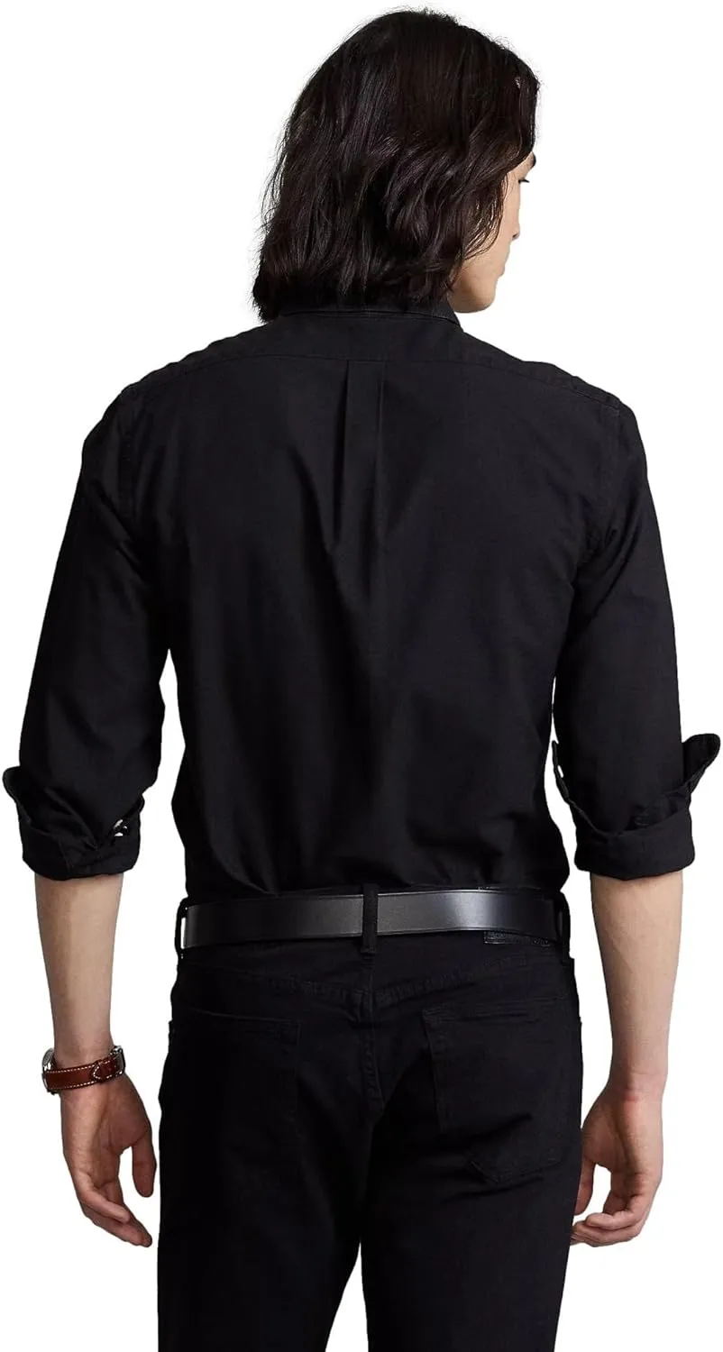 POLO RALPH LAUREN Men's Long Sleeve Slim Fit Oxford Button Down Shirt