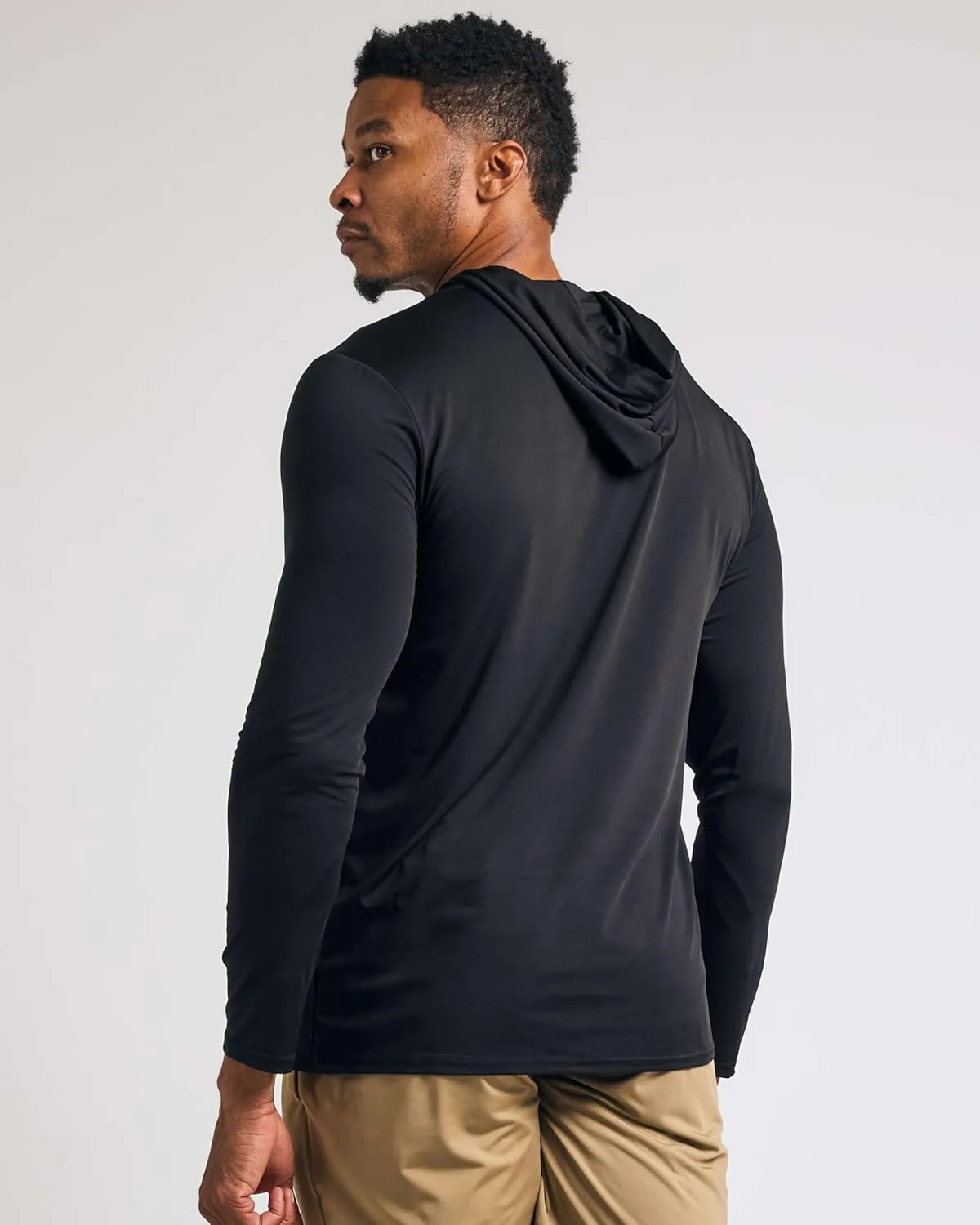 Real Essentials 3 Pack: Men's Dry Fit Wicking Long Sleeve Fishing Active Hoodie Pullover Sweatshirt (Big & Tall)