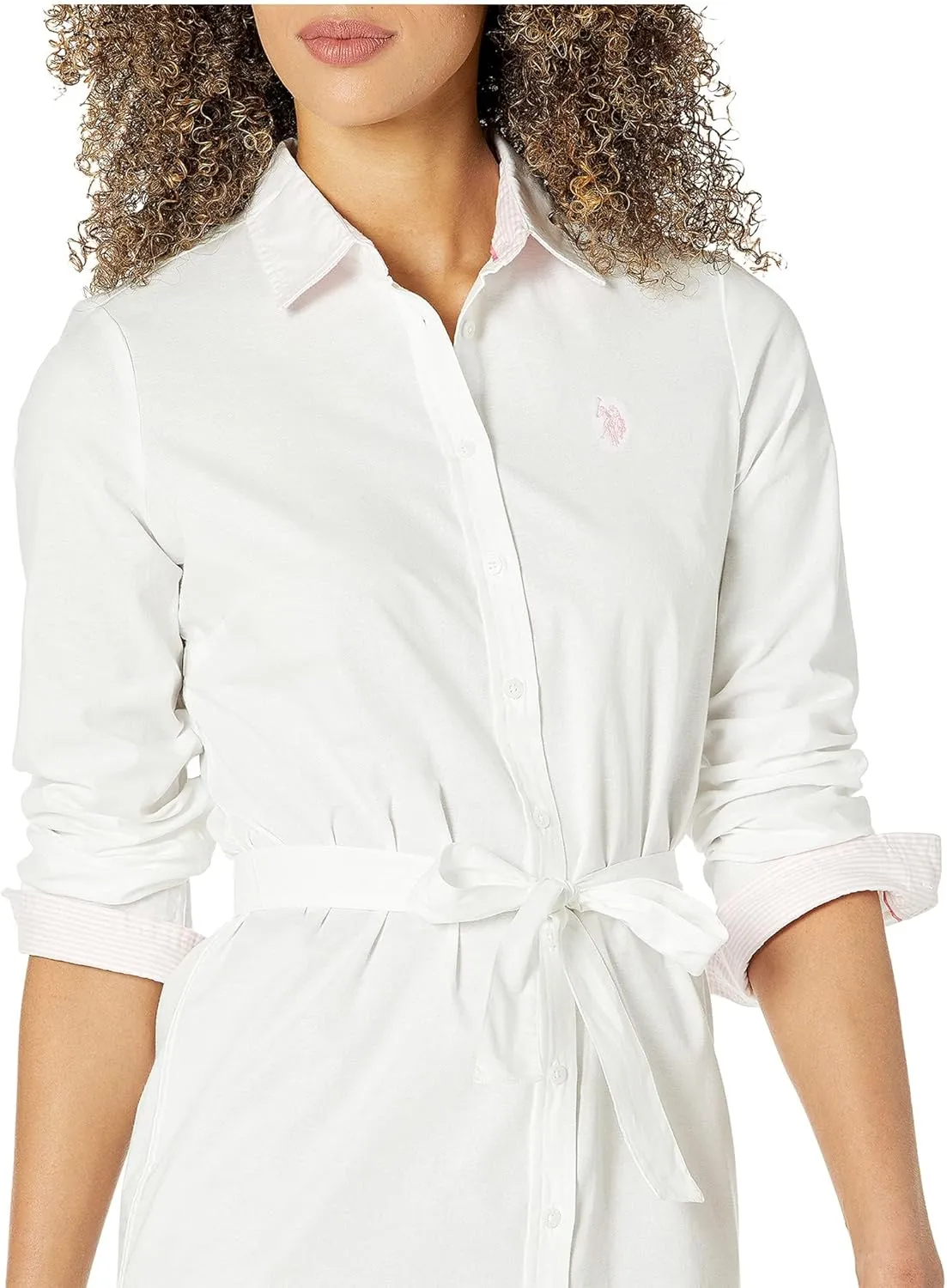 SOLID OXFORD DRESS