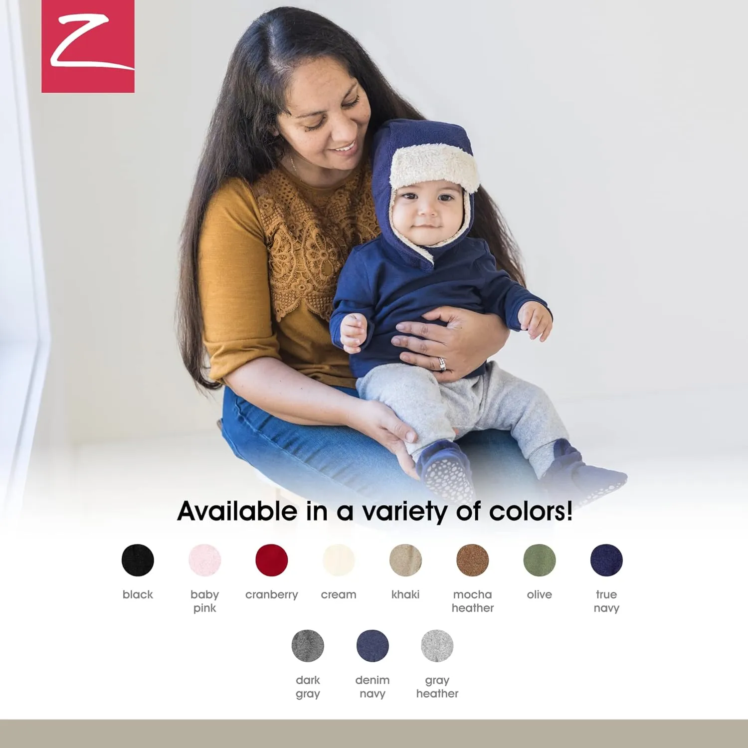 Zutano Unisex Baby Cozie Fleece Cuff Pant